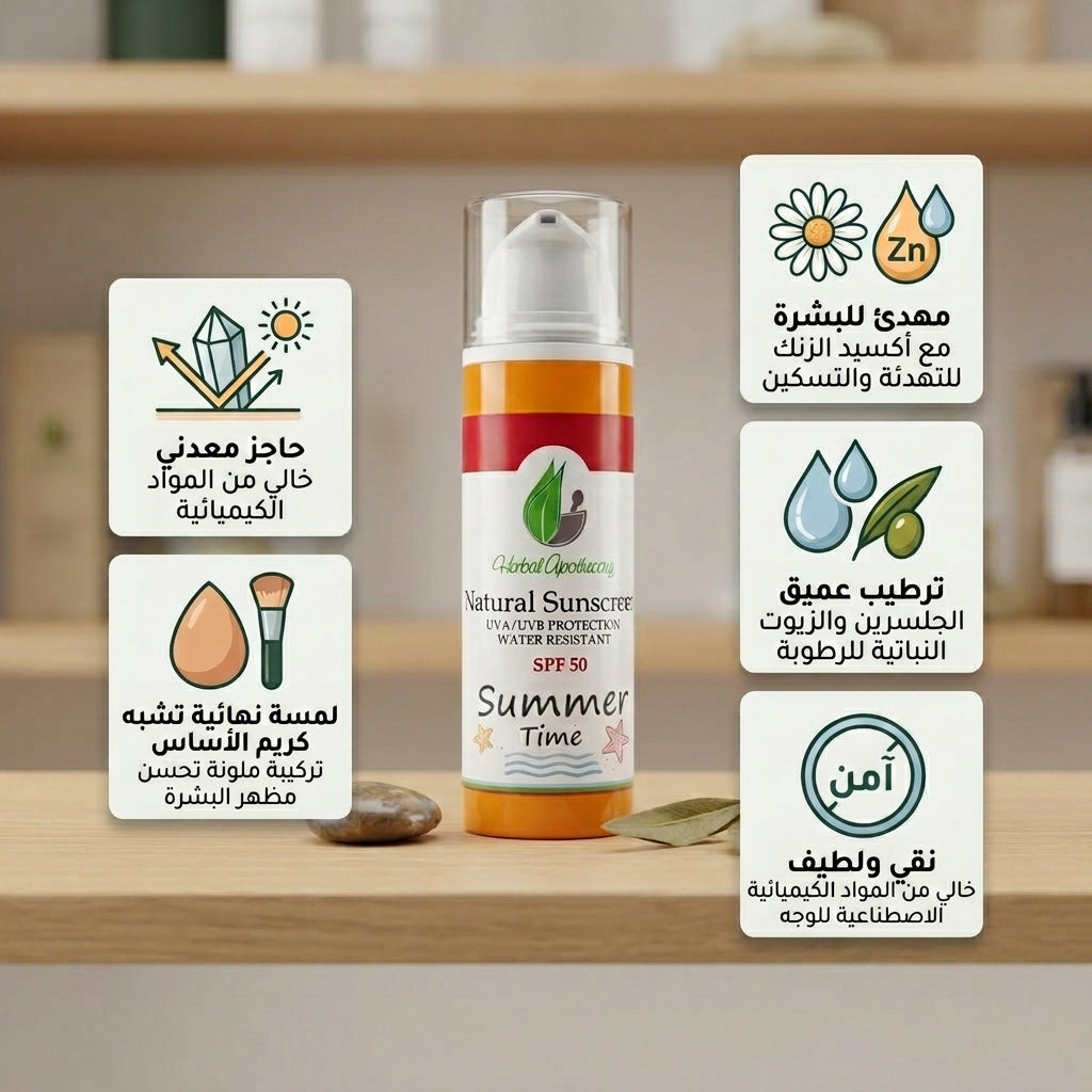 Natural Tinted Sunscreen 50ml